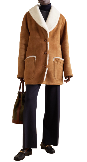 Shearling Honey Rosella Coat