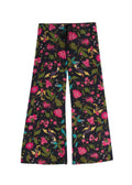 Figue Ipanema Floral-print Silk Crepe De Chine Wide-leg Pants