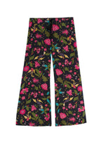 Figue Ipanema Floral-print Silk Crepe De Chine Wide-leg Pants