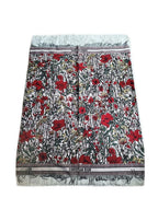Dior Virgin Wool Tapestry Floral Throw