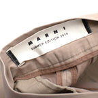 Marni Stone Trousers with Turn Up