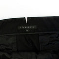 Theory washed black mini shorts