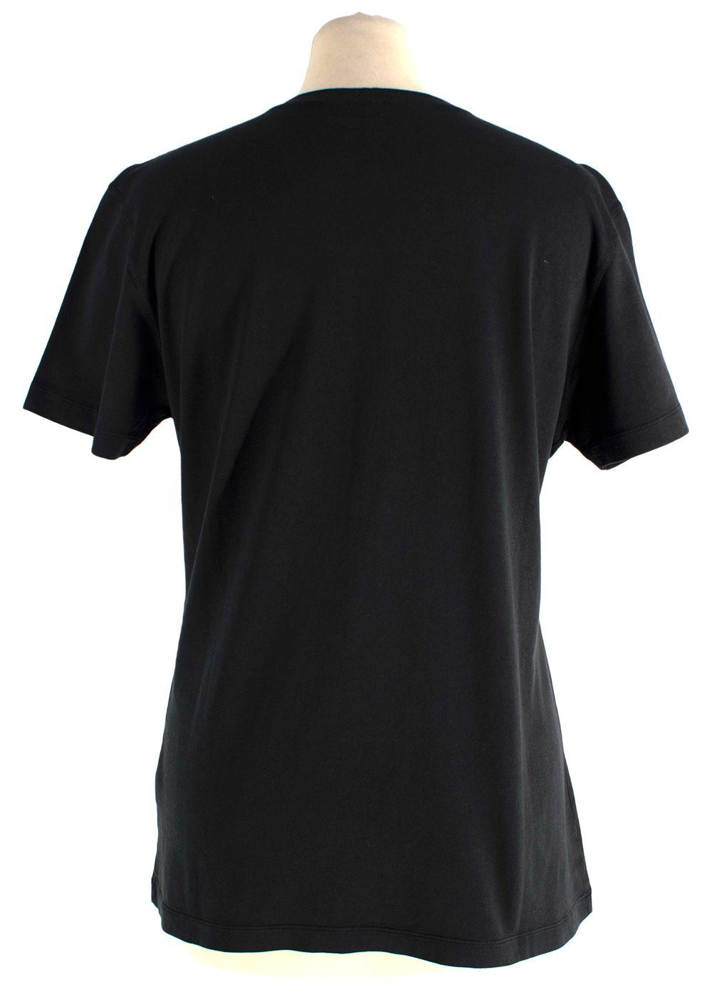 Battistoni Black Basic T-shirt