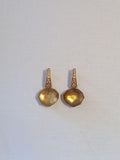 Stephen Webster 18ct Yellow Gold Citron & Diamond Earrings