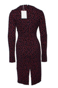 Givenchy Leopard print-jacquard midi dress