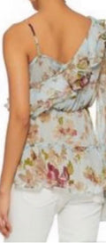 Walter Baker Floral One Shoulder Blouse