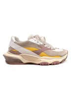 Valentino Suede, Mesh & Leather Chunky Sneakers