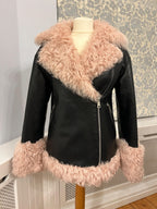 Charlotte Simone Black Bowie Leather Jacket