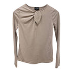 Giorgio Armani Wool & Silk Bow Detail Top