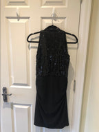 Lauren by Ralph Lauren black sequin dress