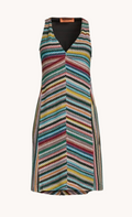 Missoni Multicolour Metallic Mini Dress
