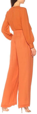 Max Mara Dolly Silk Georgette wide leg pants