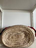 Pom Pom Basket Tote