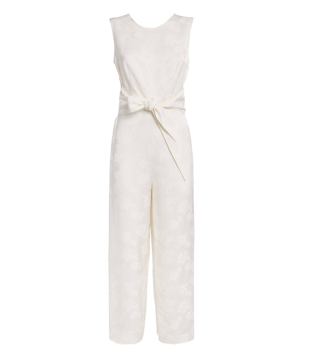 Claudie Pierlot Jacquard Sleeveless Jumpsuit