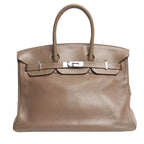Hermes Etoupe Clemence 2008 Birkin 35
