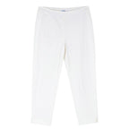 Escada Sport White Cropped Trousers