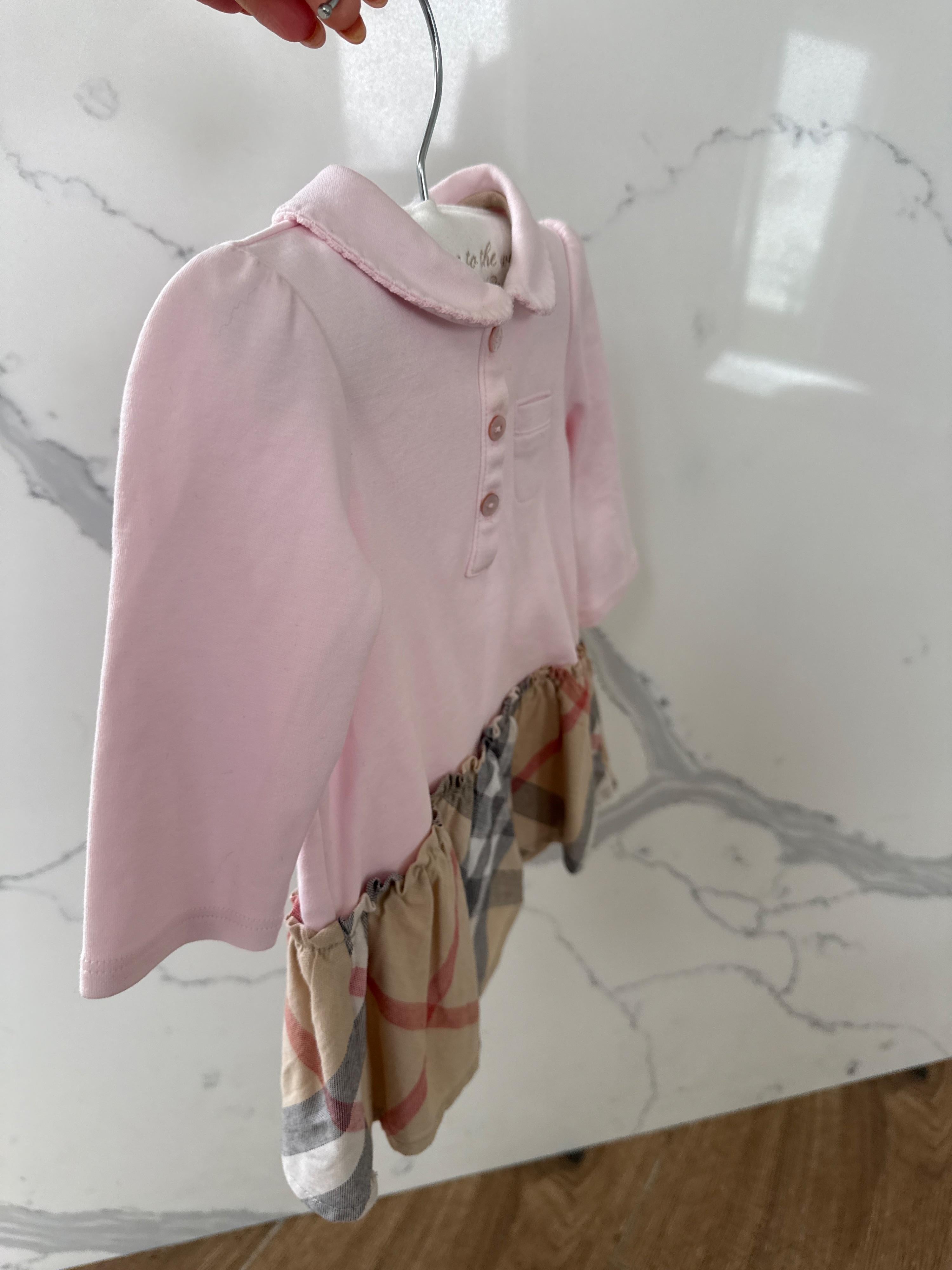Burberry Check Dress 3-6 months