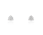 Bespoke White Gold Brilliant Cut Diamond Earrings
