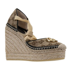 Gucci Beige GG Wedges