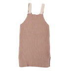 O'ahu Pink Ribbed Knit Tank Dress