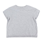 Stella McCartney Grey Cotton Rainbow Details T-shirt & Shorts Set