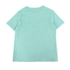 Mint & White Print Cotton Jersey T-Shirt
