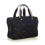 Chanel Old Travel Line Nylon Handbag