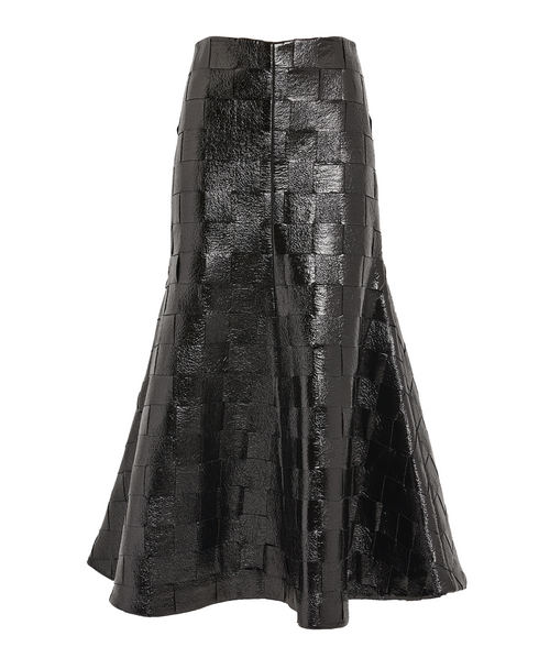 A.W.A.K.E. Mode Weaved Flared Skirt