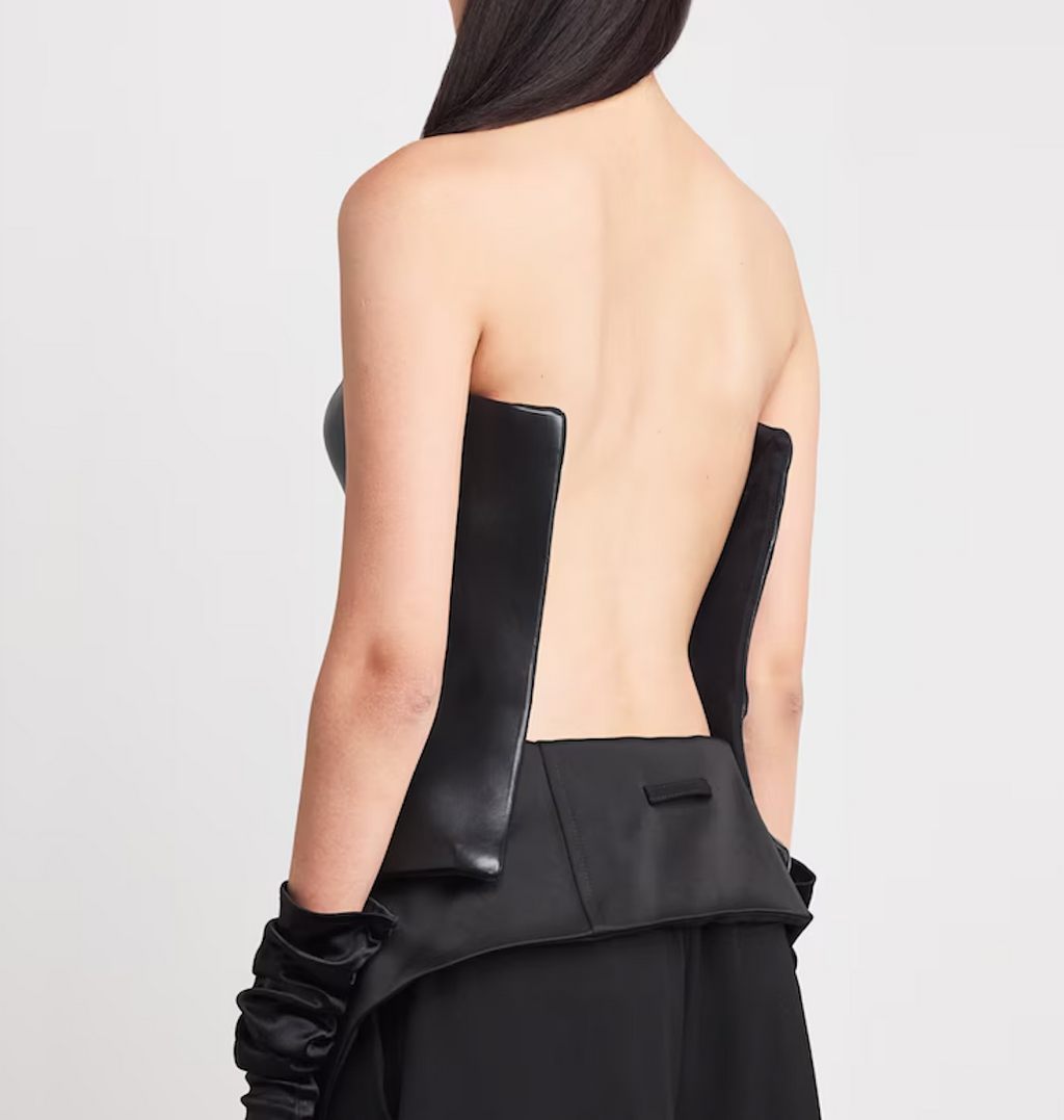 Jean Paul Gaultier Leather Moulded Corset