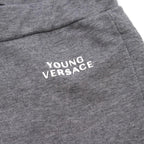Young Versace 12 Month striped track shorts