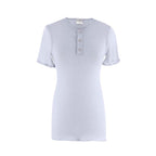 Chanel Lilac-Grey Sheer Cashmere Blend Knit Top