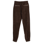 Michael Kors Brown Suede Joggers