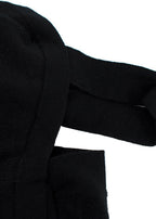Chanel Cashmere Black Button-down Sleeveless Top