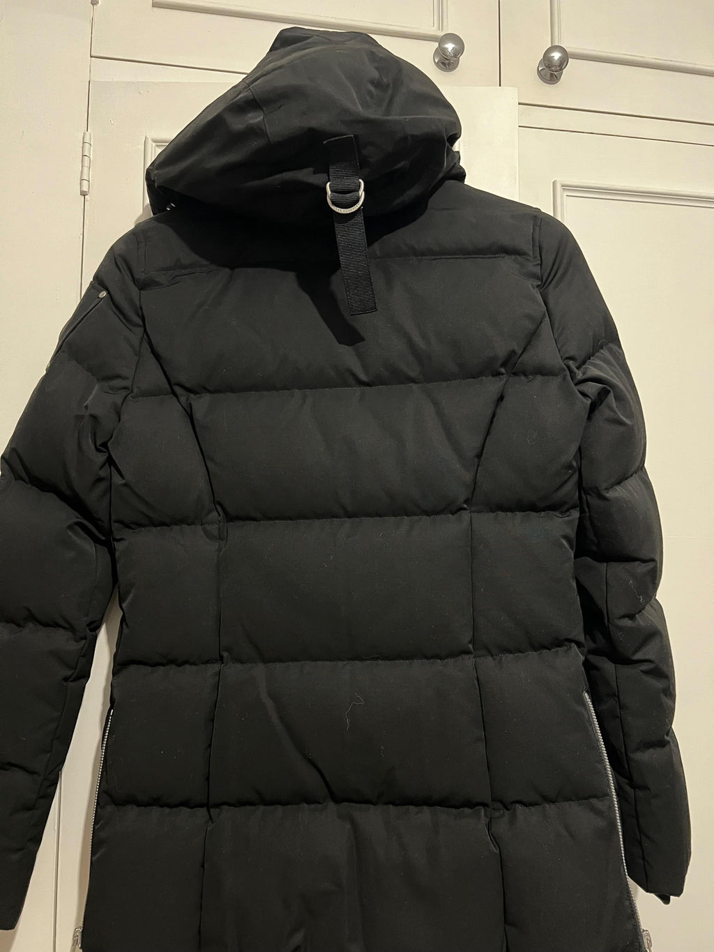 Moose Knuckles Black Mistaya 3Q Puffer Coat