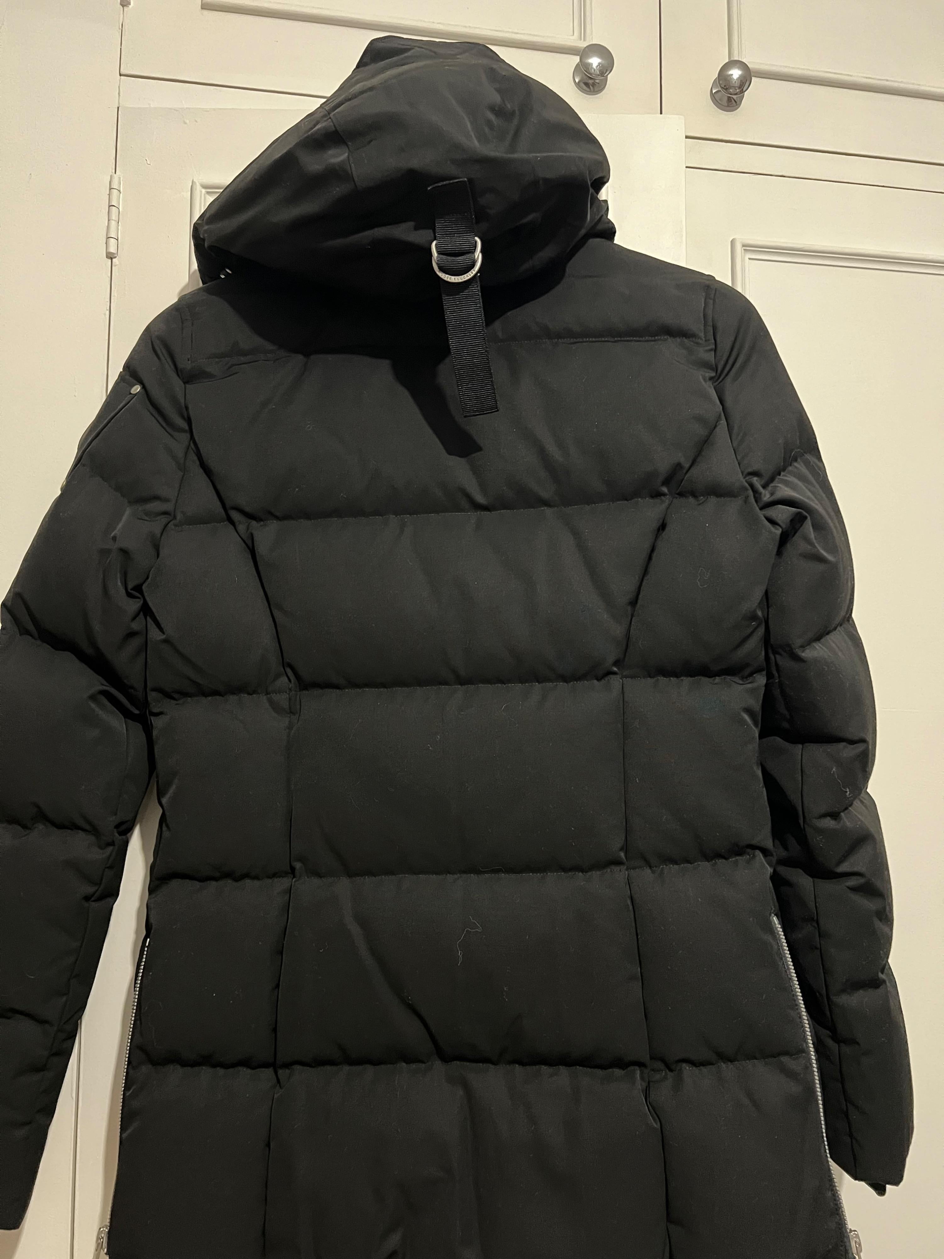 Moose Knuckles Black Mistaya 3Q Puffer Coat