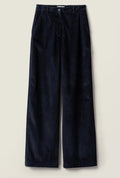 Miu Miu Navy Velvet Trousers
