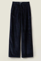 Miu Miu Navy Velvet Trousers