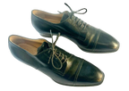 Hermes Vintage Black Leather Ladies Brogues