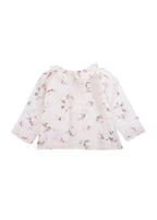 Bonpoint Kids 12m White Floral Blouse