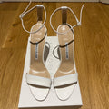 White Leather Spezia 115 Sandals