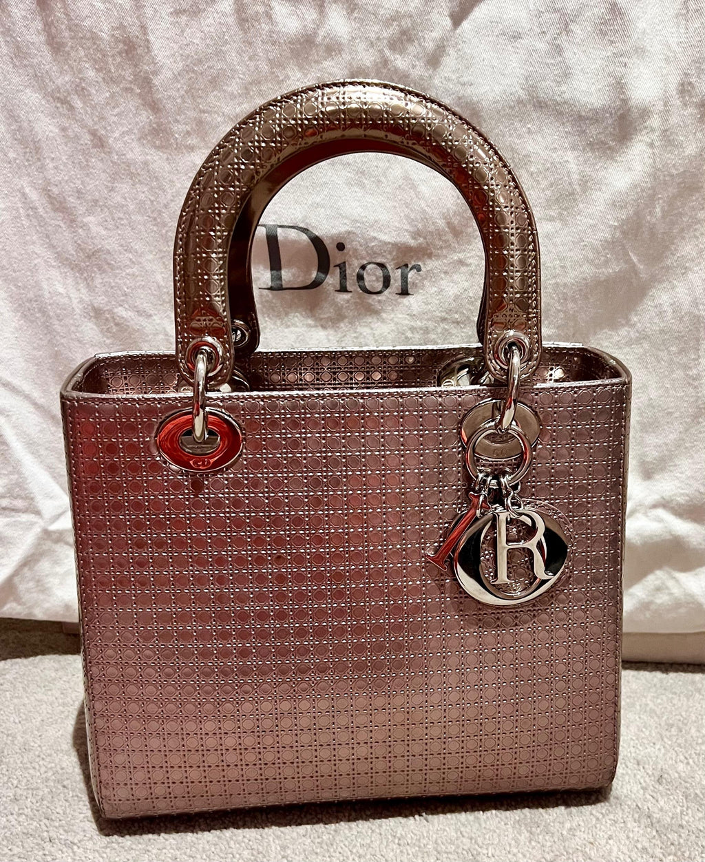 Dior Pink Medium Lady Dior