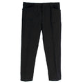 Saint Laurent Black Jacquard Tailored Trousers