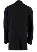 Jil Sander Black Single Breasted Wool Blend Blazer