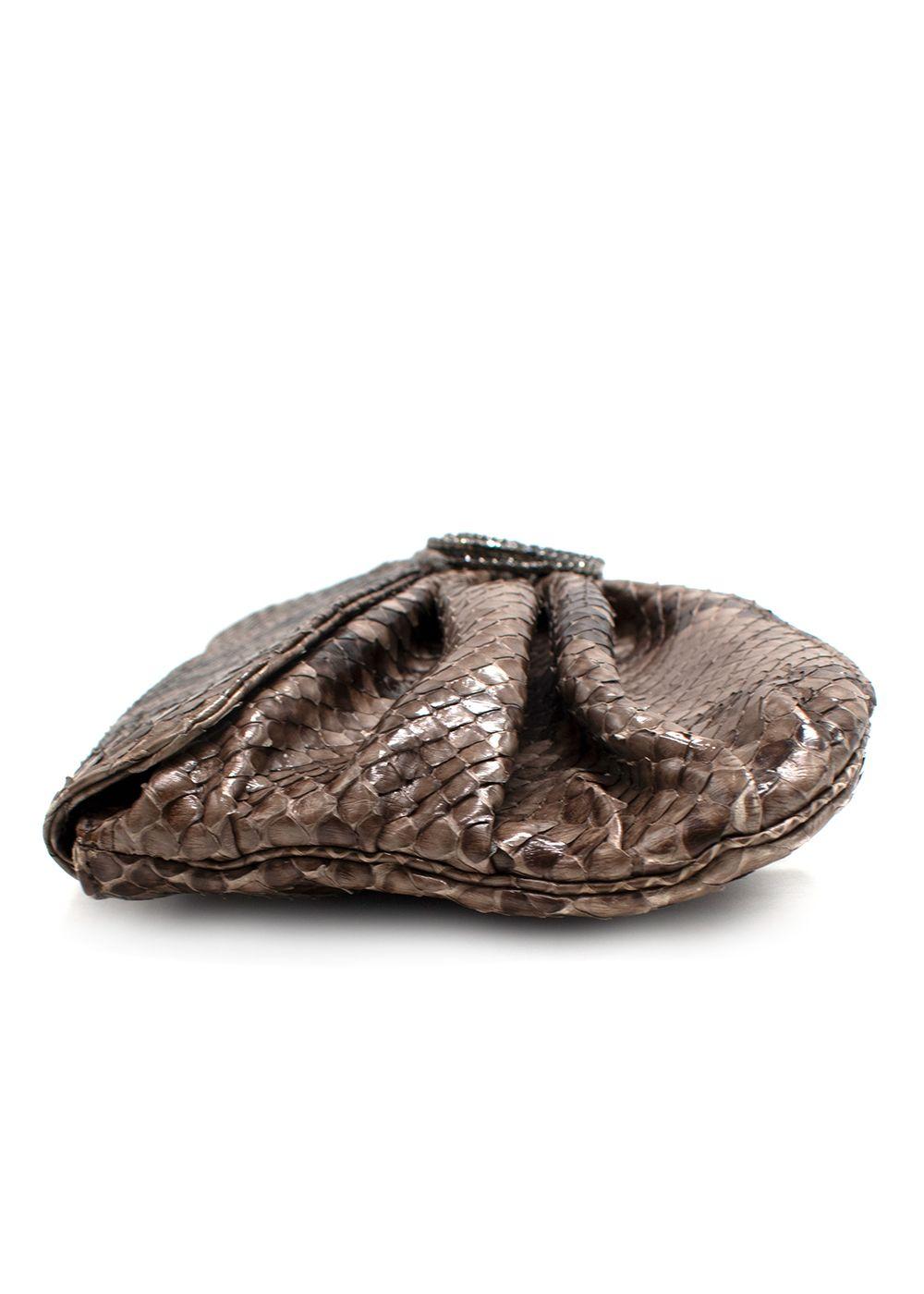 Anya Hindmarch Python clutch