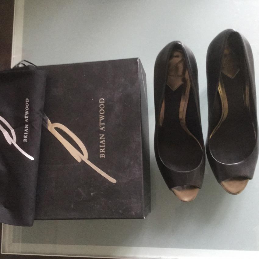 Brian Atwood Peep Toe Pumps
