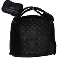 Chanel black suede bag
