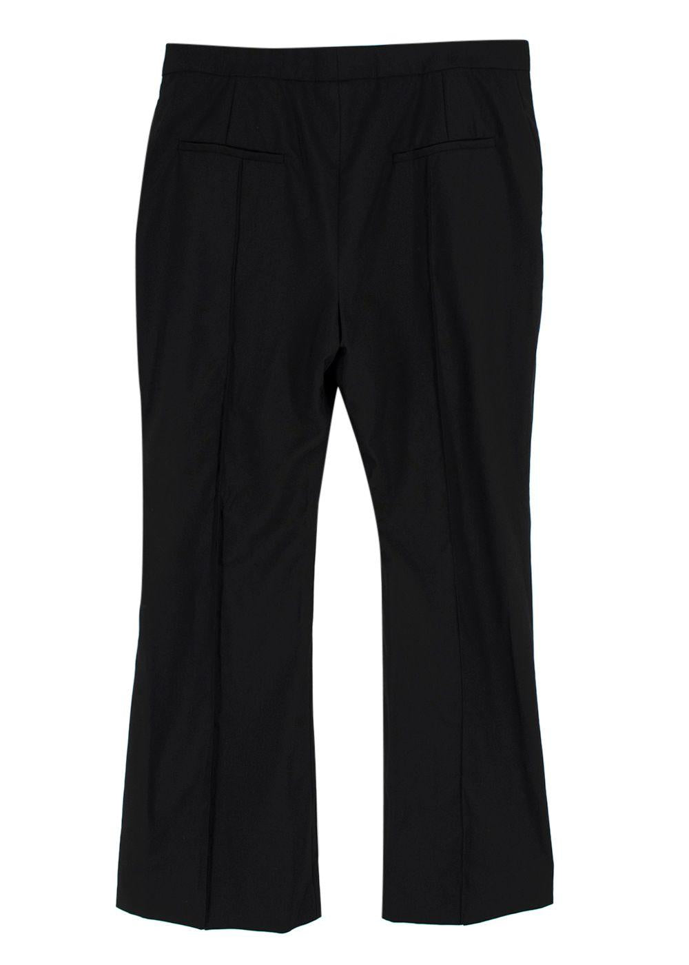 Marni Black Wool Suit Trousers