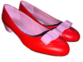 Candy Apple Vara Bow Pumps
