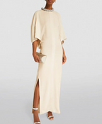 Stella McCartney Embellished Falabella Maxi Dress