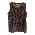 Saint Laurent Print Cotton Top